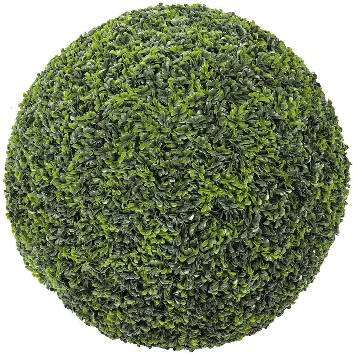 Kunstpalm Kunst Buxus Bol | DeLuxe XL | 52cm - Buiten/Binnen - UV Bestendig Donkergroen