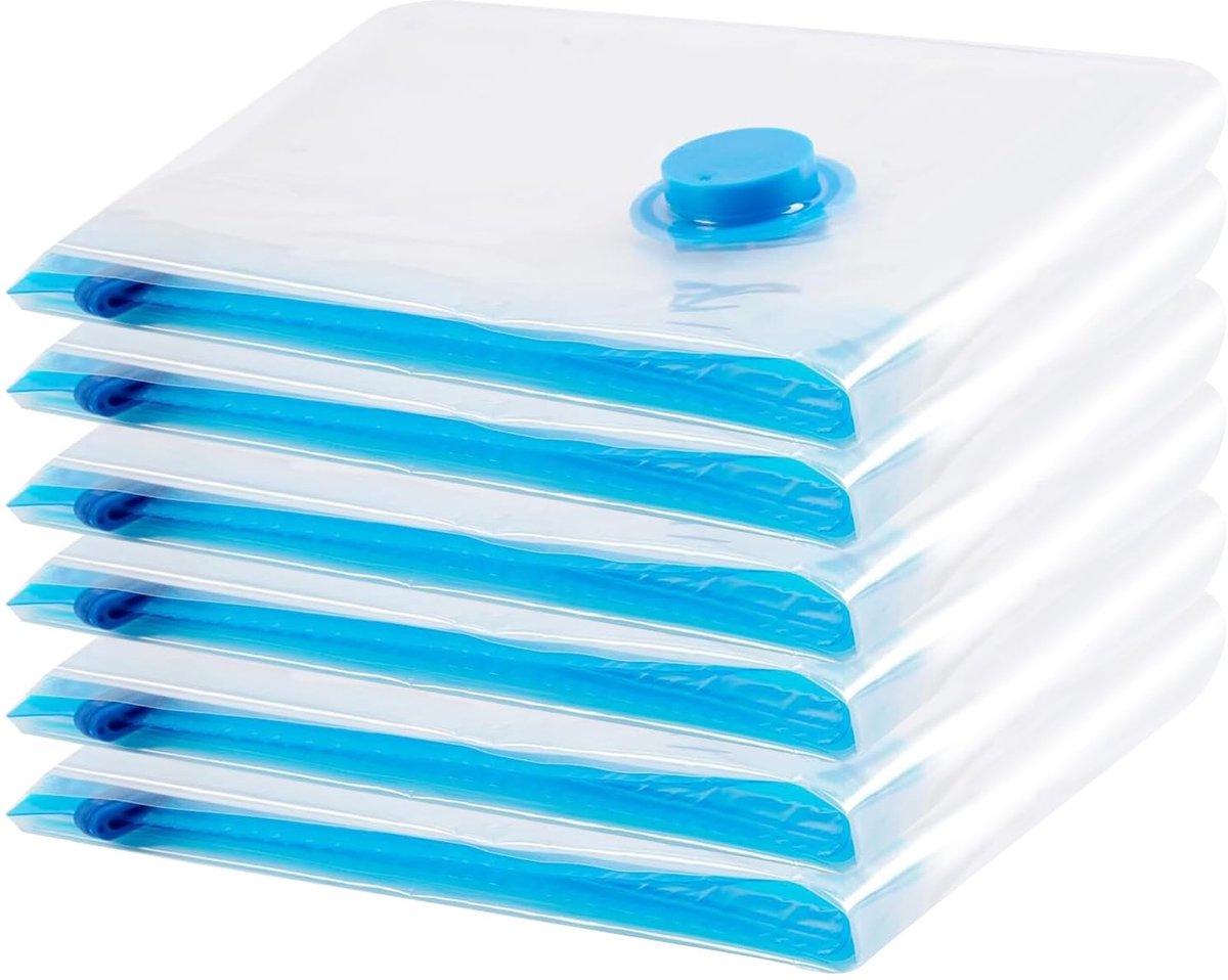 Ibenzoa® Ruimtebesparende herbruikbare vacuümzakken voor kleding en beddengoed