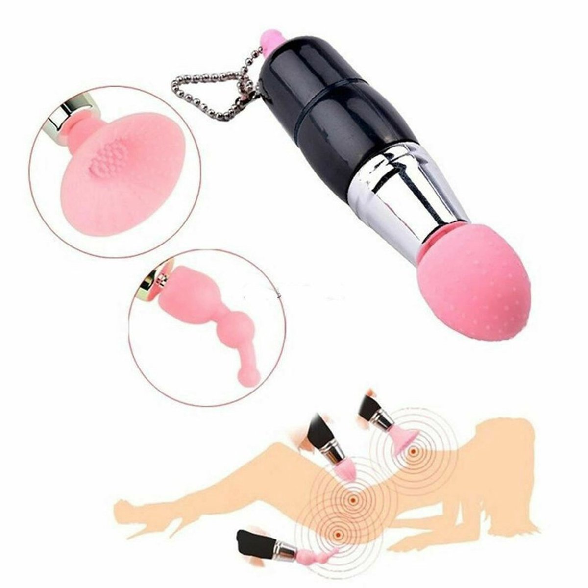 Clitoris likken Tong zuigen trillende G-spot oraal massageapparaat voor vrouwen