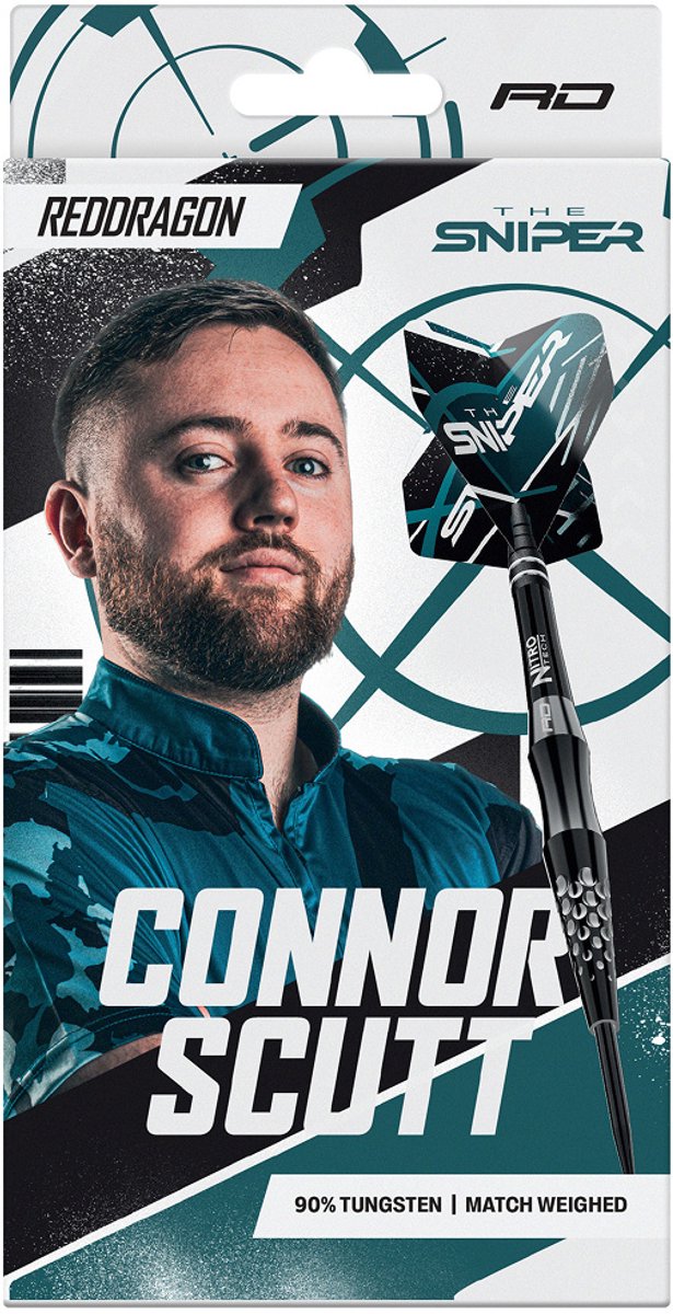 Red Dragon Connor Scutt 90% - Dartpijlen — afbeelding 4