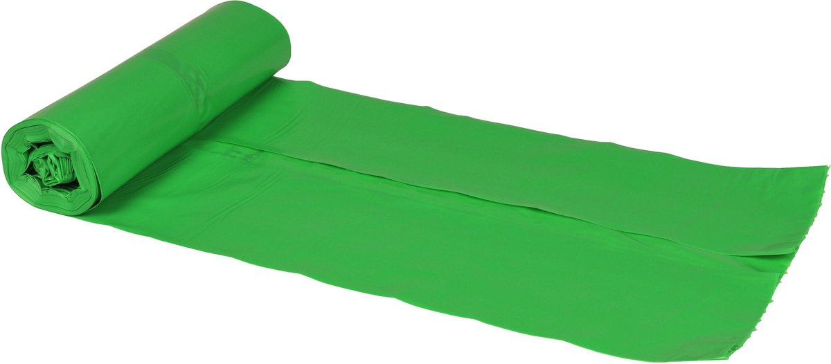 Afvalzakken 55x103x0.032cm - 24x10 stuks - Groen - LDPE