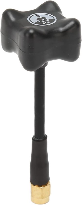 Antennes 5.8G, Connecteur Femelle Omnidirectionnel RHCP RP SMA Drone Antennes, Mini Antenne RHCP SMA Mâle pour RC Drone Quadcopeter Multicopter