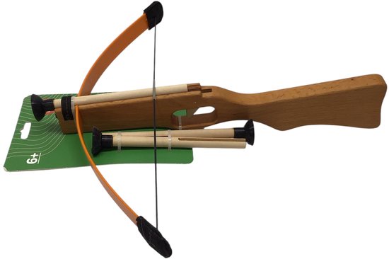 Toyland® Outdoor speelgoed kruisboogset - 1 speelgoed kruisboog, 3