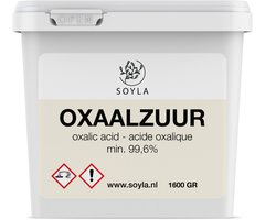 Oxaalzuur – 1600 gram – Ontkalker – Antikalk – Roestverwijderaar – Ontweringswater