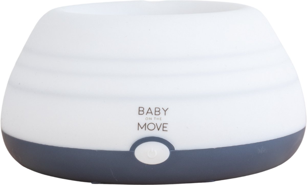 Owego - Humidifier - 2in1 Luchtbevochtiger & Nachtlichtje - Opvouwbaar - Draadloos (USB-oplaadbaar) - Denim