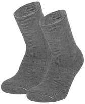 Heat Keeper Kinder Thermo Sokken Medium Grey - TOG Waarde 2.3 - Maat 31/35