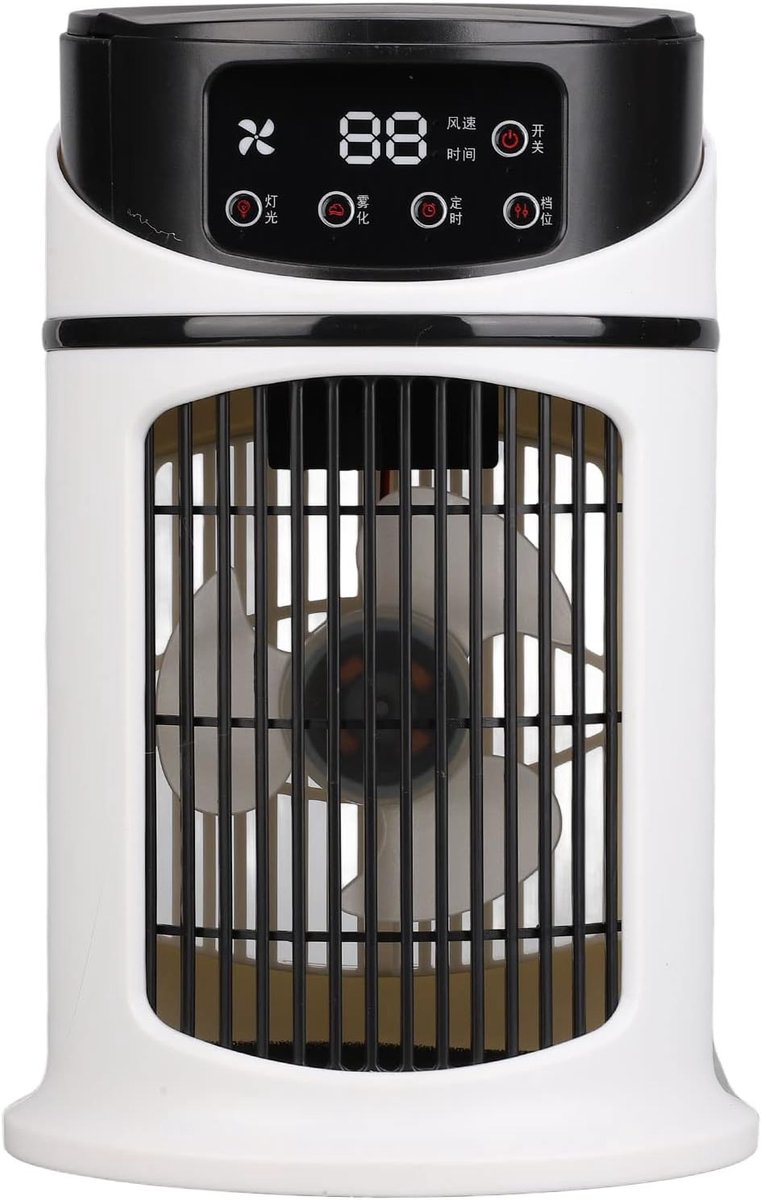 Draagbare Mini Luchtkoeler met 300 ml Watertank en USB Voeding voor Thuis en Kantoor