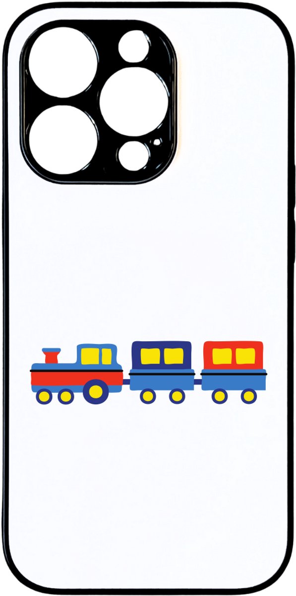 Hacebo® - Trein telefoonhoesje - Treinmachinist - trein liefhebbers - telefoonhoesjes - machinist - voertuig - hoesje geschikt voor iPhone 14 Pro