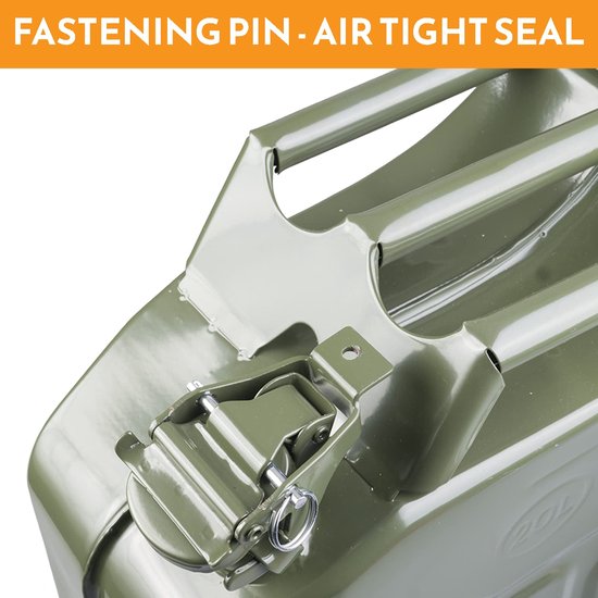 geschikt voor Groene vatsproeier - Easy Pour-sproeier voor 10L, 20L vaten, luchtdichte sluiting - Universele VK/EU benzine-/dieseltankfitting van geschikt-voor — afbeelding 3