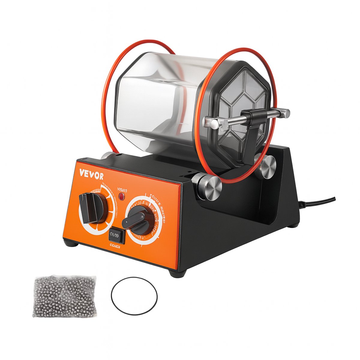 Fubzz Polijsttrommel - Polijstmachine voor Juwelen, Sieraden en Stenen - Rock tumbler - Inclusief Polijstkogels - Tot 3KG