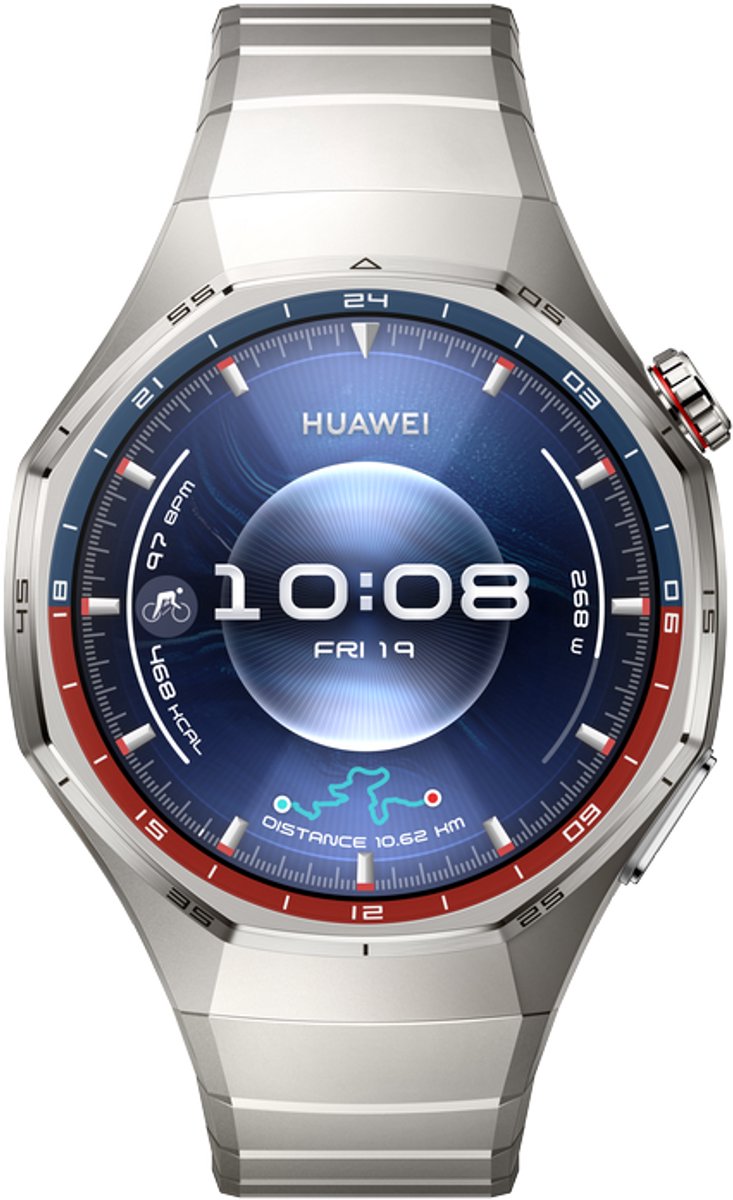 Bol.com Huawei WATCH GT 6 Pro 46mm Titanium | 21 dagen batterijduur – Nauwkeurige GPS & hartslagmeting – Innovatieve professione... aanbieding
