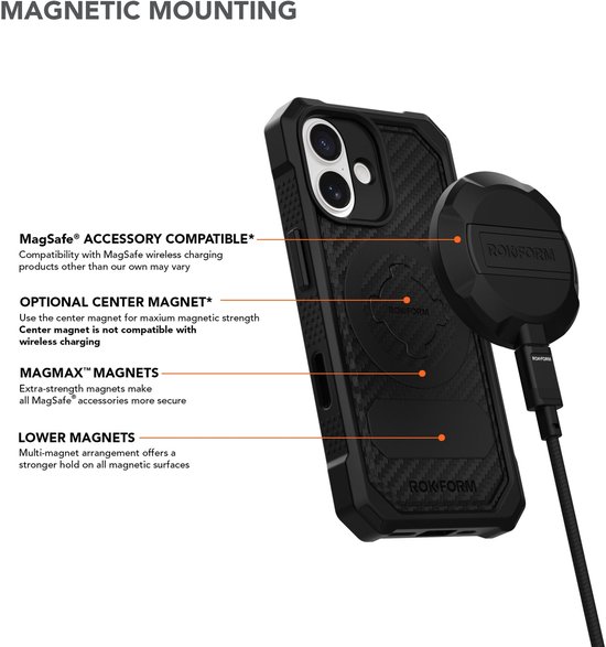 Coque robuste sans fil iPhone 17