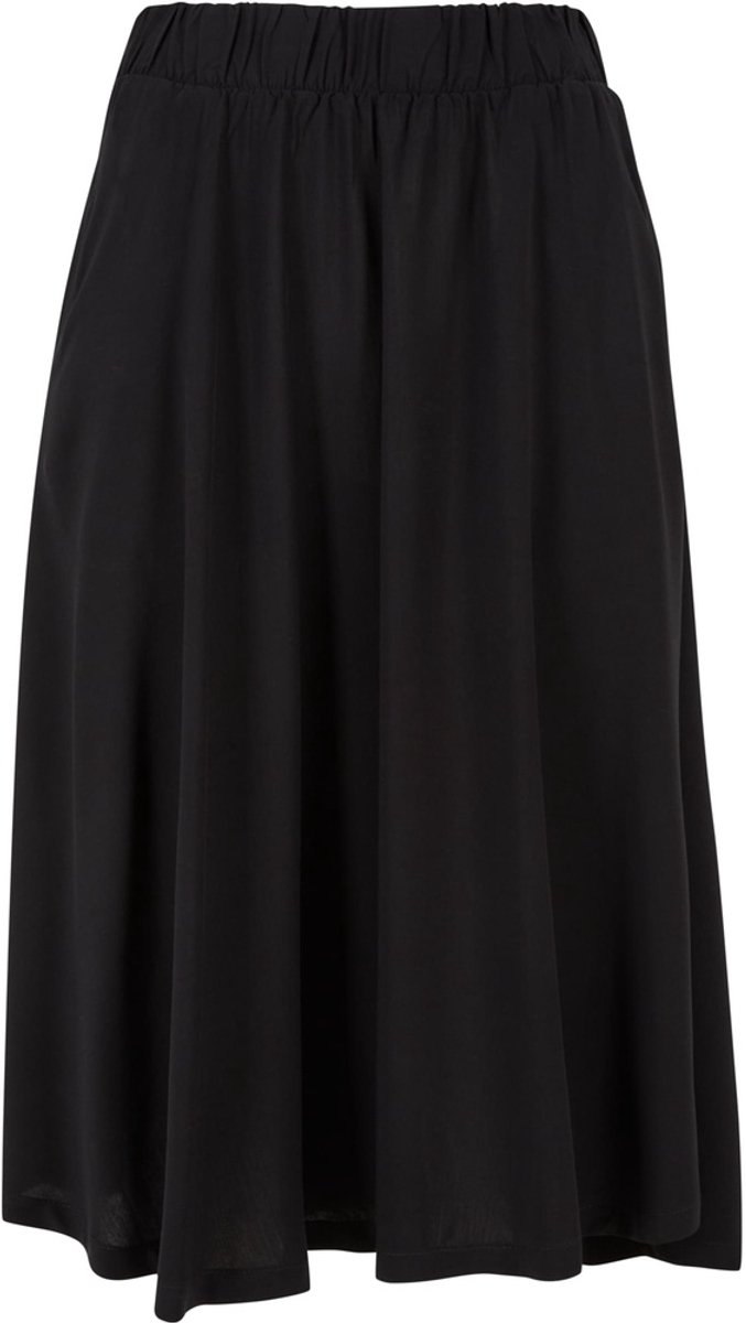 Urban Classics Viscose Lange rok 4XL Zwart