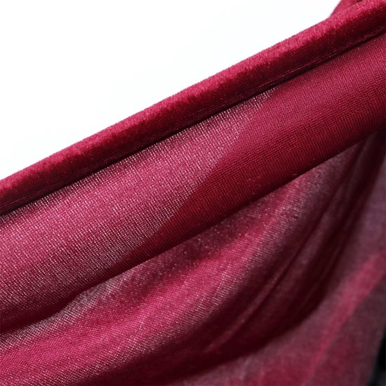 Joya Kids ® Manteaux de Luxe Adultes avec capuche 170 cm | Costume pour le carnaval d'Halloween | Vampire à Cape rouge foncé | Déguisements pour Adultes | Mesdames et Messieurs | Rouge foncé | 170 cm de long