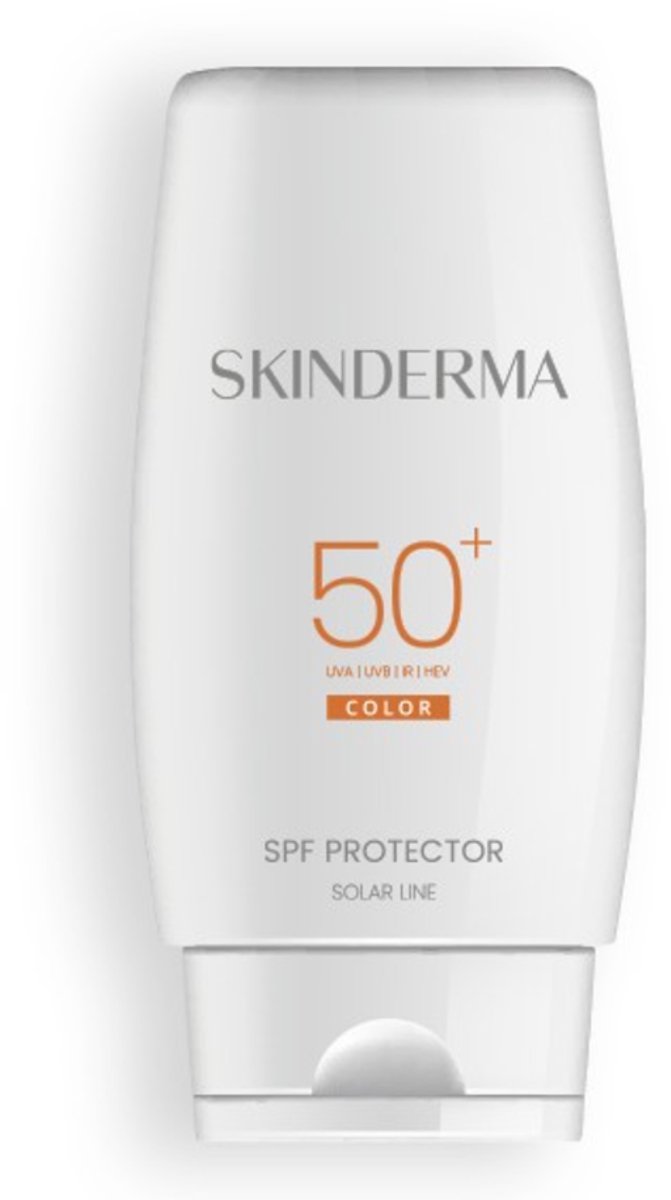 Skinderma Getinte zonnebrandcrème SPF 50+ 50 ml