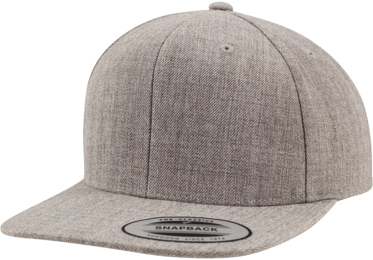 Flexfit - Classic Snapback - Gemêleerd Grijs