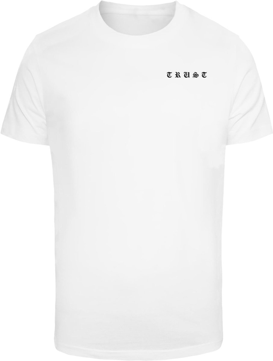 Mister Tee Trust Dove Heren T-shirt 3XL Wit