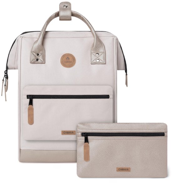 CABAIA sac à dos de loisirs pour ordinateur portable Adventurer Essentials Backpack 18L Algiers beige