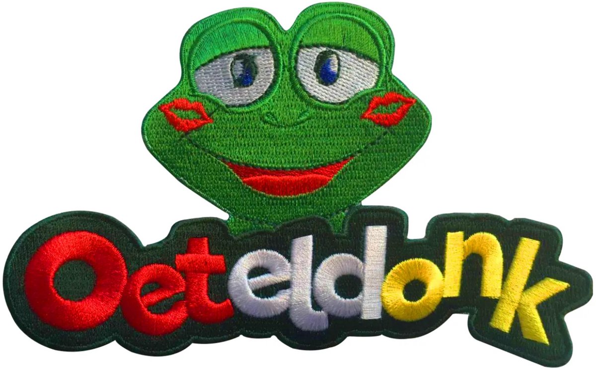 Oeteldonk embleem - Rugembleem kusje