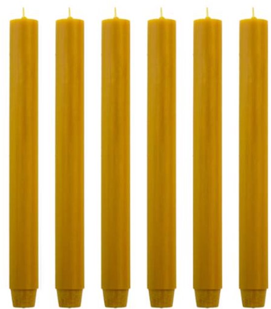 2 Witte kaarsen 30 cm - Partyversiering