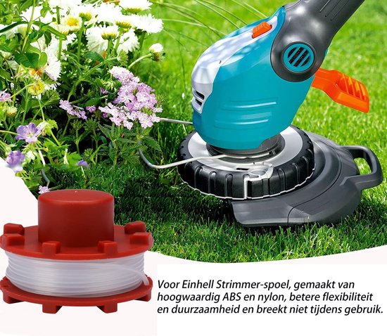 Spoel geschikt voor Einhell GE-CT 36/30 Li E SOLO AGILLO 36/255 BL AGILLO 18/200 3405096 Reserveonderdelen Trimmer (4 stuks) van kwb — afbeelding 2