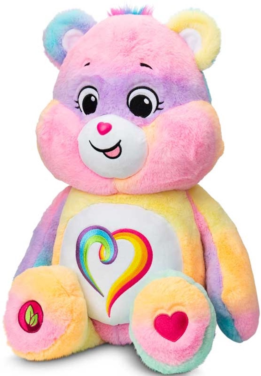 Care Bears knuffel 60cm jumbo Togetherness Bear pluche speelgoed.