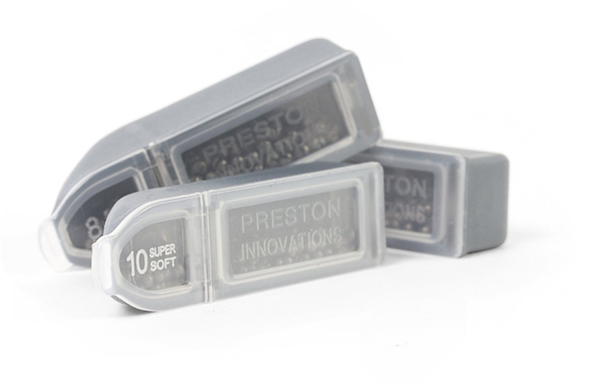 Preston Innovations Super Soft Shot Mix Gespleten Loodhagel Zilver