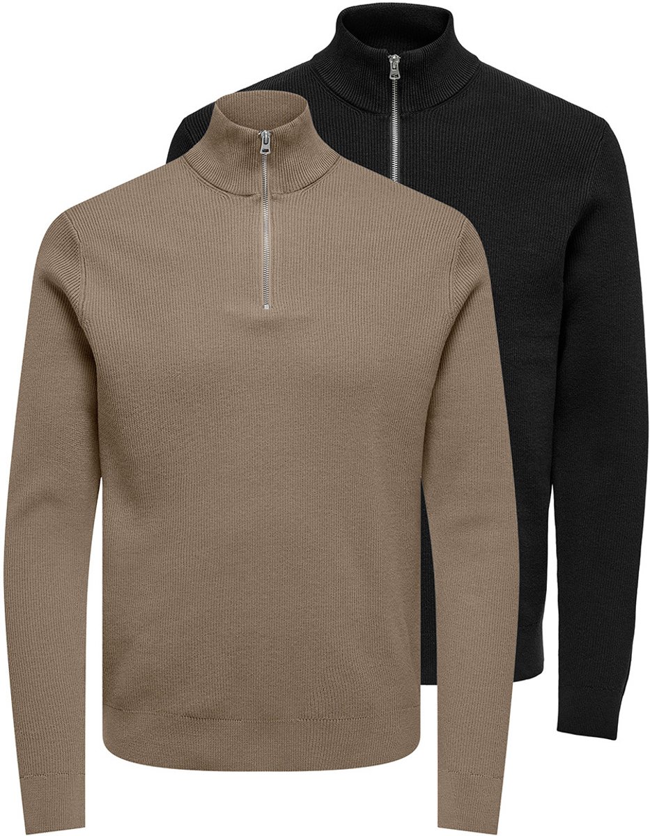 Only & Sons Heren sweattroyer 2 pack Phil