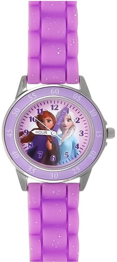Disney Kinderhorloge 5-DIS010 - Frozen - Time Teacher - Horloge - Frozen - Elsa - Anna - Disney -