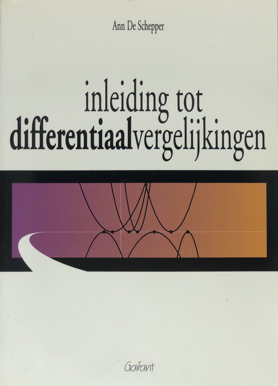 Inleiding Tot Differentiaalvergelijkinge - cover