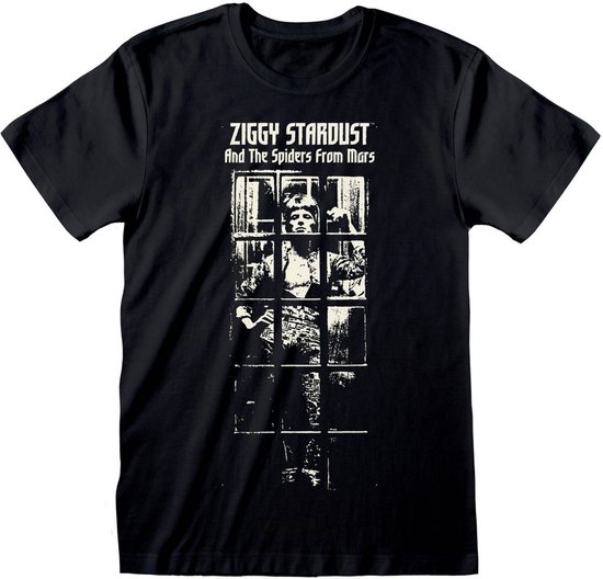 David Bowie - Ziggy Stardust T-Shirt Black-L