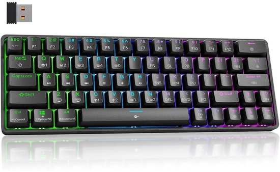 CLVP® Mechanical Keyboard - Mechanisch Toetsenbord Gaming - Zwart