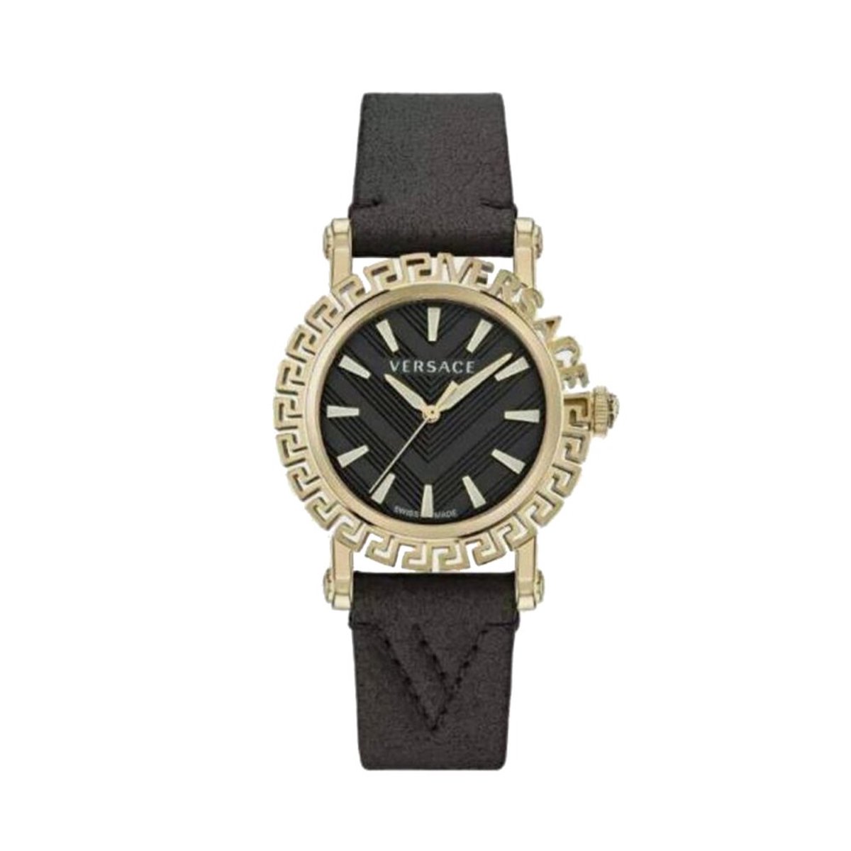 Versace - VE6D00223 - Polshorloge - Heren - Kwarts - Greca Glam