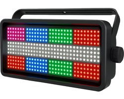 N-GEAR ST11 LED Lichtshow – Partybar met DMX Aansturing – RGB + Wit – 135° Lichtbundel – Voor Feest, DJ & Events