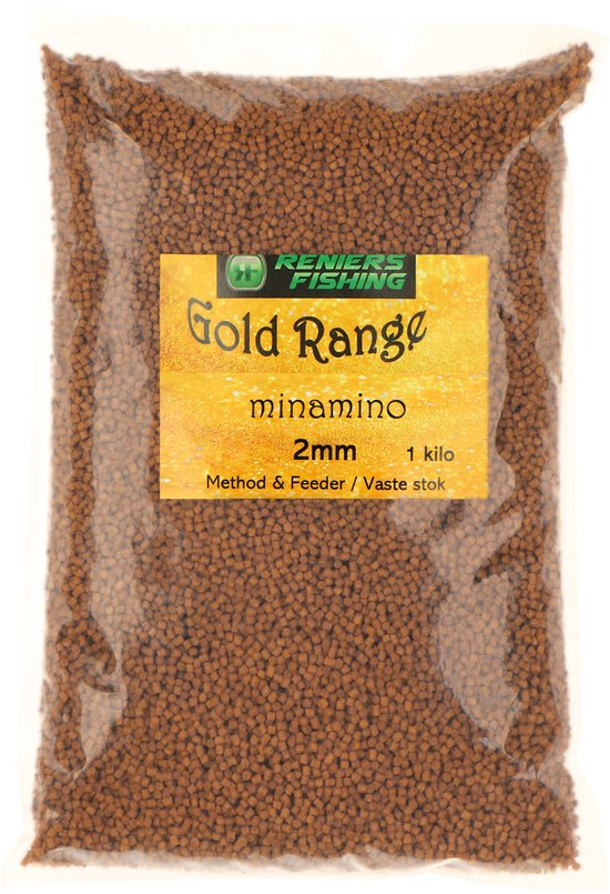 Reniers Fishing Gold Range Method & Feeder Pellets 2mm Flavoured - Smaak : Sweetcorn van Reniers Fishing — afbeelding 2