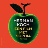 Boekomslag met een glimmende groene appel en tekst: HERMAN KOCH EEN FILM MET SOPHIA ROMAN.