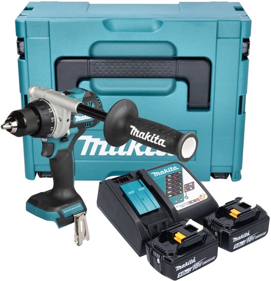 Makita DDF492RTJ Accu schroefboormachine 18V 5.0Ah in Mbox