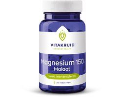 Vitakruid Vitakruid Magnesium Malaat 150 30 tabletten - 30 stuks