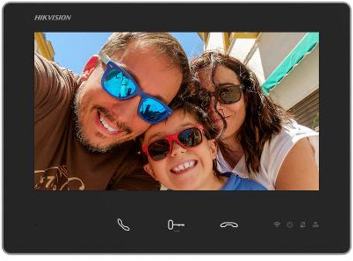 Hikvision DS-KH7300EY-WTE2 2-draads 7" HD Indoor Station - Hikvision - €252,62