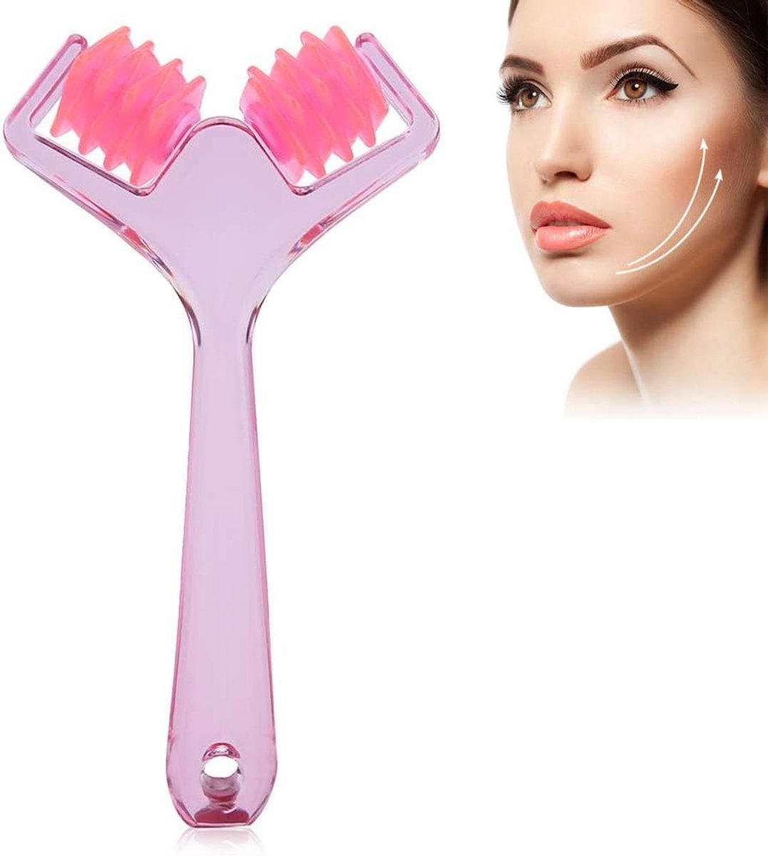 3 stucks Rollermassage Mentong gezichtsmassage roller verstevigende huid schoonheid gezichtsmassage tool