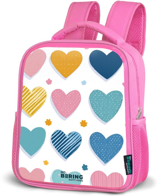 FRONET Schoolrugzak Voor Meisjes – Ruime Kinderrugzak Voor 7-15 Jaar, Geschikt Voor 16-inch Laptop, Met Reflecterende Strepen En Diefstalvak