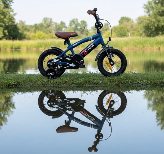 2Cycle BMX Fun kinderfiets 12 inch (2 tot 4 jaar) voor jongens blauw — afbeelding 2