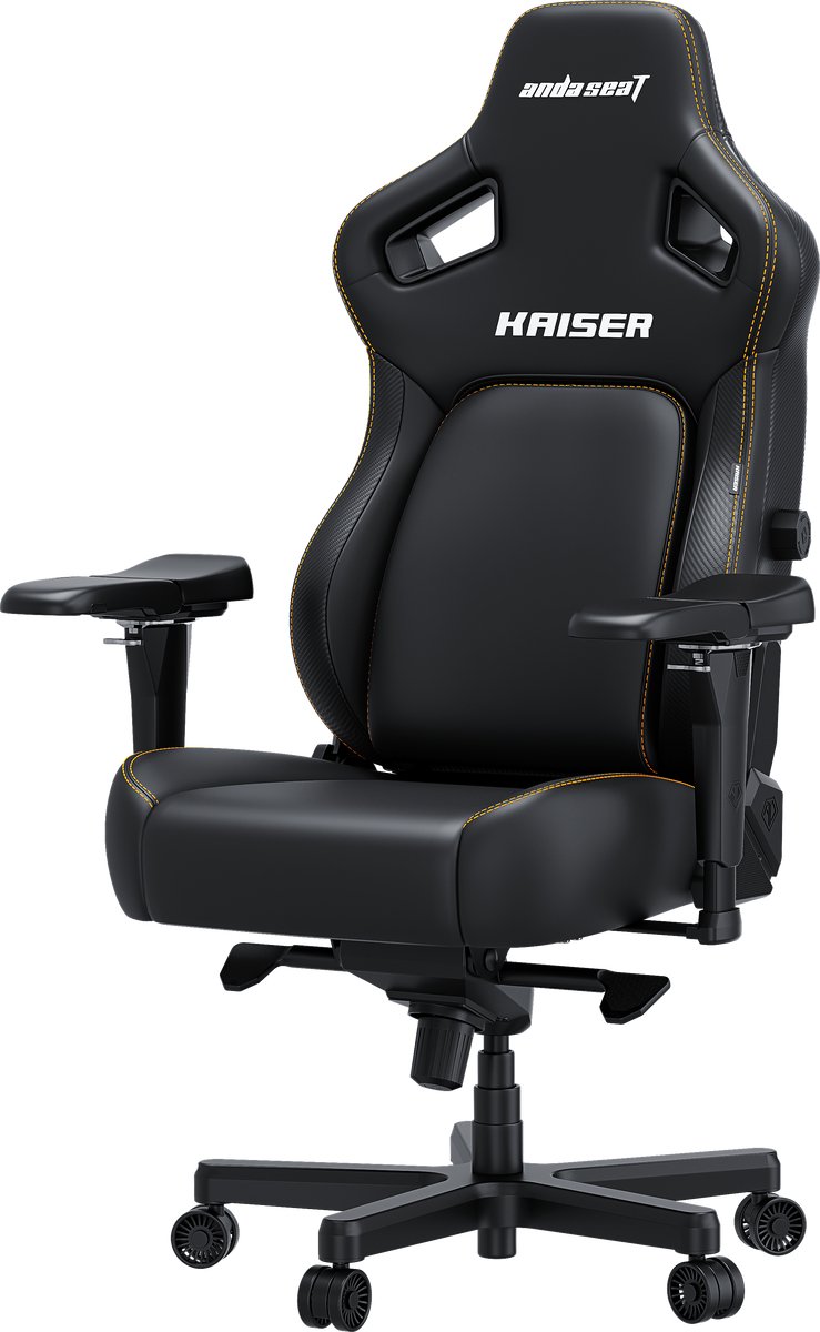 Andaseat Kaiser 4 Premium Black - extra groot - gaming chair - Andaseat - €545,00