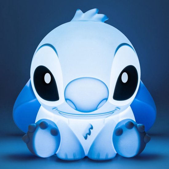 Paladone - Disney - Lilo and Stitch - Squishy Glo - Oplaadbare Siliconen Nachtlamp - Bureaulamp