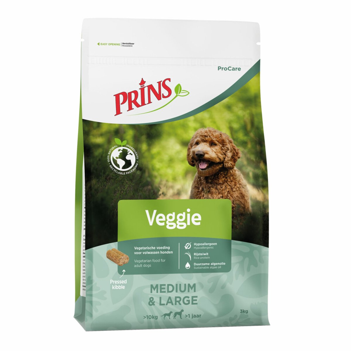 Prins - ProCare - Veggie - Hondenvoer - 3 x 3kg