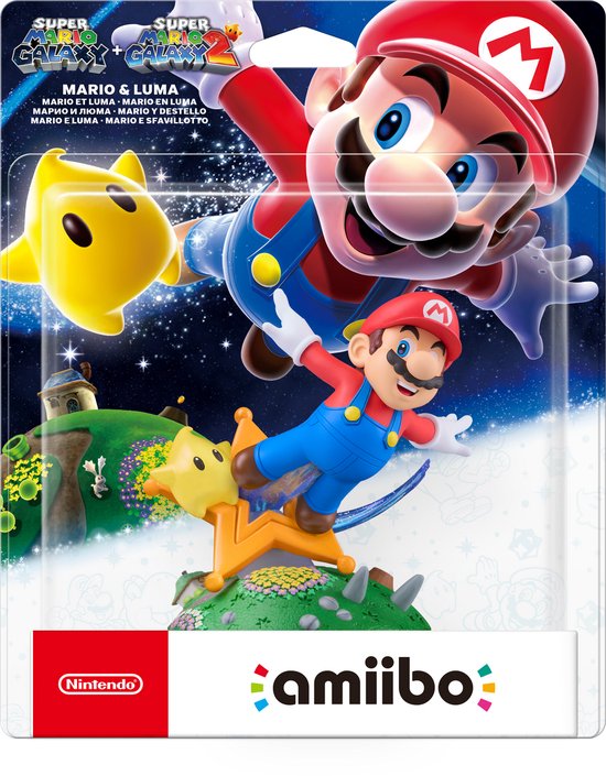 Amiibo Mario & Luma - Super Mario Galaxy - Nintendo Switch