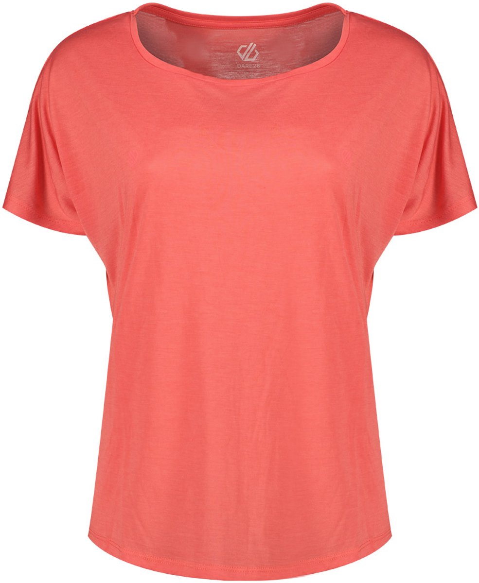 Dare2b Persisting Ii T-shirt Met Korte Mouwen Vrouw Peach Blossom