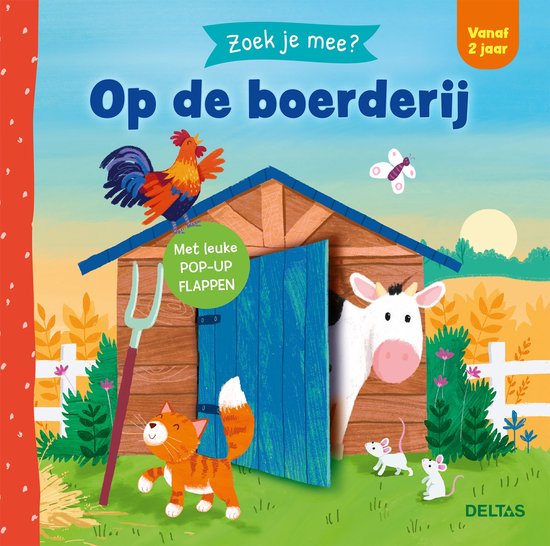 Zoek je mee? Op de boerderij vanaf 2 jaar - cover
