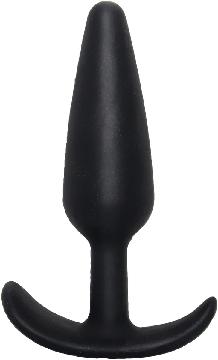 Being Fetish - Anaal Plug 12,5 x 3,5 cm – Zwart