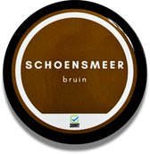 Schoensmeer Bruin – Schoenpoets voor Bruine Leren Schoenen – 50 ml – 3BMT®
